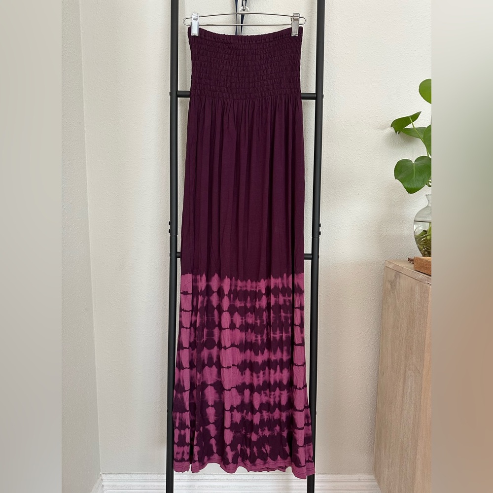 NWT)Tye die maxi tube dress